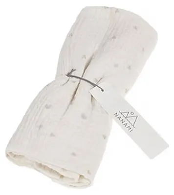 Produktbild von Nanami Windel - Herz - 60 x 60 cm - Off-White/Beige