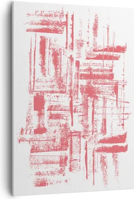 Produktbild von Bild auf Leinwand - Leinwandbild - Einteilig - Rot Textur Muster - 50x70cm - Wand Bild - Wanddeko - Wandbilder - Leinwanddruck - Kunstdruck - Wanddekoration - Leinwand bilder - Wandbild - PA50x70-5048