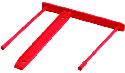 Produktbild von Fellowes 0089602, Kunststoff, Rot, 90 mm, 40 mm, 105 mm, 10 g