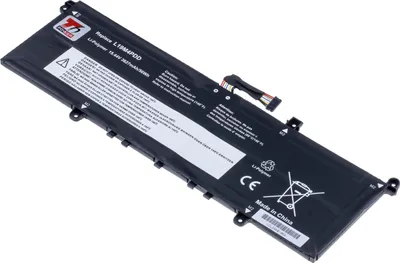 Obrázek produktu pro Baterie T6 Power pro Lenovo ThinkBook 13s G2 ARE, Li-Poly, 15,44 V, 3627 mAh (56 Wh), černá