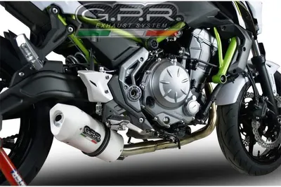Produktbild von GPR Vollauspuff Albus Evo4 mit Katalysator für Kawasaki Versys 650 2017-2020