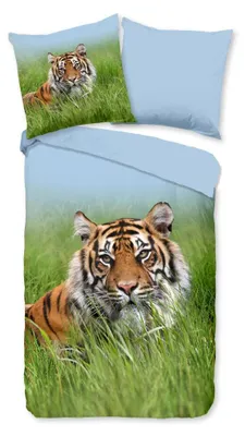 Productafbeelding van Good Morning Dekbedovertrek "Silence" - Multi - (155x220 cm) - 100% Katoen