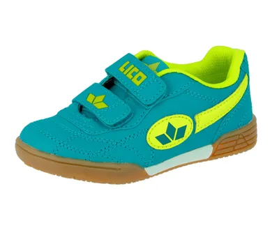 Produktbild von LICO Ki.Schuh BERNIE V petrol/lemon 28