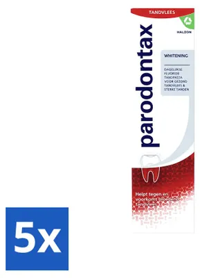 Produktbild von 5 x Parodontax Whitening Tandpasta - 75 ml - Vorteilspackung - 5 Stücke
