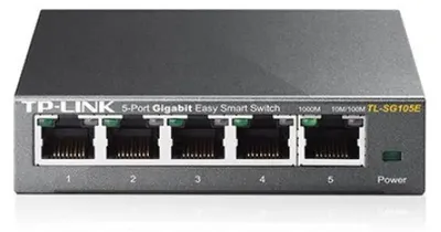 Zdjęcie produktu dla TP-Link TL-SG105E, Zarządzany, L2, Gigabit Ethernet (10/100/1000)