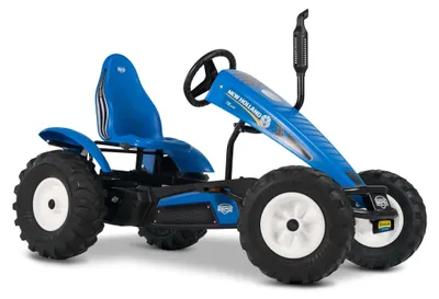 Produktbild von Berg Toys Tretfahrzeug Go-Kart New Holland BFR, blau, LxBxH: 158x88x102 cm; 07.11.03.00