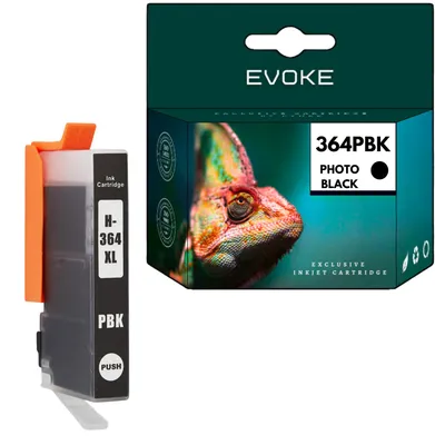 Immagine prodotto di Cartucce compatibili per HP 364XL, HP364, CB322EE, nero fotografico, 15 ml, resa di 620 pagine, compatibili con: PhotoSmart 5510, 5514, 5515, 5520, 5522, 5524, 5525, 6510, 6520, 7510, 7520, modelli B010, B109, B110, B111, B211, B8550, C5380, C6380, D5460, D7560; DeskJet 3070A, 3520; OfficeJet 4620