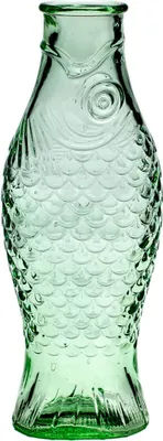 Produktbild von SERAX Flasche Transparent Green, Inhalt: 0,85 Liter, Höhe: 290 mm