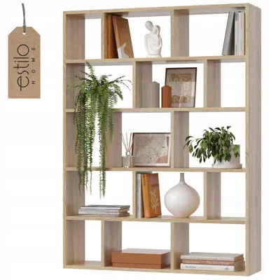 Produktbild von Wandregal – Hängeregal aus MDF – Bücherregal für Wohnzimmer, Schlafzimmer, Küche