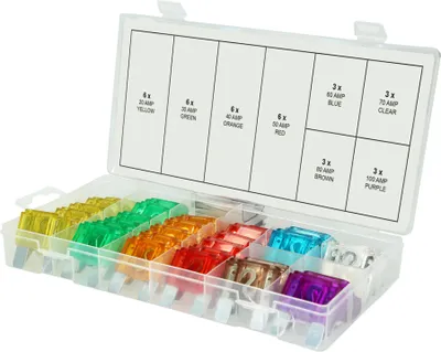 Obrázok produktu pre KS TOOLS Werkzeuge-Maschinen GmbH Sortiment Kfz-Sicherungen,20-100A, 36-tlg (970.0730)