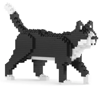 Bausatz Tuxedo Katze Mini 01, 510 Teile, Kunststoff