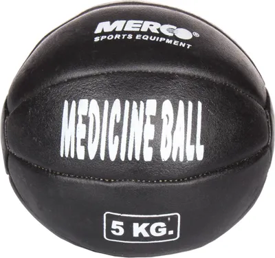 Produktbild von Schwarzer Leder Medizinball, 4 kg