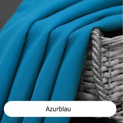 Produktbild von Azurblau 140x250 Vorhang ÖSEN Gardine Dekoschal Deko ÖSENSCHAL Modern Curtain