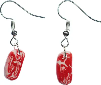 Produktbild von Speck Ohrringe Frühstück Miniblings Hänger Bacon Schinkenstreifen Schinken Eggs