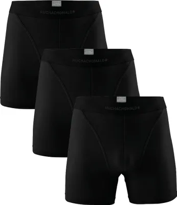 Produktbild von Muchachomalo Herren Boxershorts – 3er Pack – Baumwolle Stretch – Bequeme Unterwäsche – Größe XXXL - U-PIMA1124-34