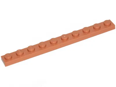 Produktbild von Lego® 1x10 Platten 4477 - 1 Stück Nougat