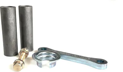 Produktbild von alpha Technik Tieferlegungssatz 35mm für Kawasaki KLE500, Typ LE500A; Modelljahr 1991