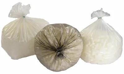 Produktbild von 200x Müllsäcke Müllbeutel LDPE 70 L 630 x 850 mm 14 my weiss