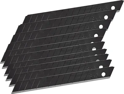 Cuttermesser Abbrechklingen Teppichmesser Ersatz Klingen 9 mm SK5 schwarz 10 Stück Lager Versand Werkstatt Hobby Bastel Keller Profi Garage Messer günstig online kaufen 394581 40058 4066986400582 Stabilo-Fachmarkt.de