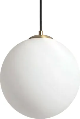 Immagine prodotto di Lampada a sospensione con sfera di vetro dorata Abruzzo Lazzur