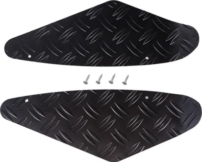 Produktbild von Trittbleche Schwarz Frontstoßstange Trittschutz Schutzblech für Fiat Ducato X250