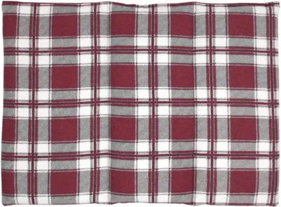 Produktbild von GIRAFFENLAND Kirschkernkissen groß 40x30cm - 3-Kammer - Flanell karo-rot - Wärmekissen - Körnerkissen