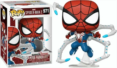 Immagine prodotto di Spider-Man 2 POP! giochi in vinile figura Peter Perker Suit 9 cm