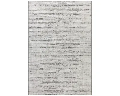 Zdjęcie produktu dla Kremowo szary dywan sznurkowy, płaskotkany, zewnętrzno wewnętrzny 115x170cm