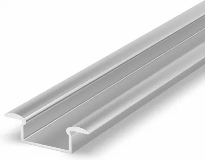 Produktbild von LED Profile in silber P6-1 100CM ohne Abdeckung für LED Streifen bis 13mm Breite