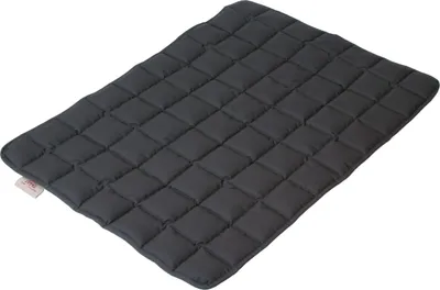 Immagine prodotto di paw & pillow Coperta per cani in microfibra, cucce per cani, blu, marrone, grigio, nero, coperta per animali domestici, facile da pulire e adatta a chi soffre di allergie
