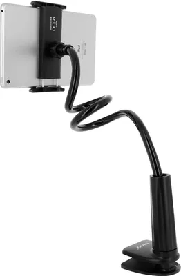 Immagine prodotto di Supporto universale per bicicletta, ruotabile a 360°, fissaggio a morsetto, LinQ - Nero