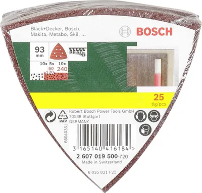 Obrázek produktu pro Bosch 2 607 019 500, 25 kusů