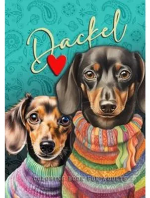 Produktbild von Dachshund Coloring Book for Adults