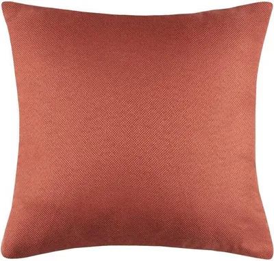 Produktbild von STOF | Sofakissen - Dekokissen - COPENHAGUE - 50x50 cm - Ziegelrot - Elegantes Design - Hochwertige Materialien