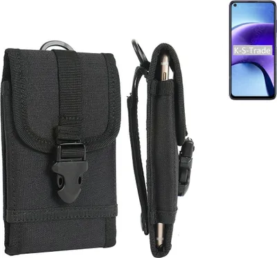 Produktbild von K-S-Trade Holster Handy Hülle kompatibel mit Xiaomi Redmi Note 9T Holster Handytasche Gürtel Tasche Schutz Hülle Robust Outdoor schwarz