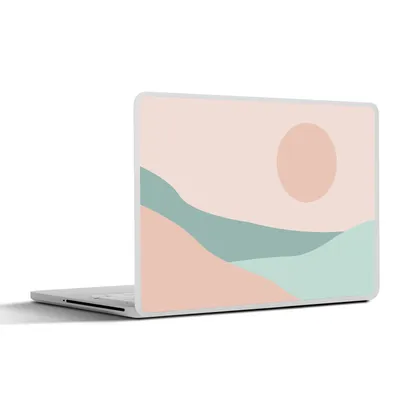 Produktbild von MuchoWow® Laptop Aufkleber Sticker Cover Sommer - Strand - Meer - Sonne 32.5x23.5 cm - Sticker für Laptop - Selbstklebend