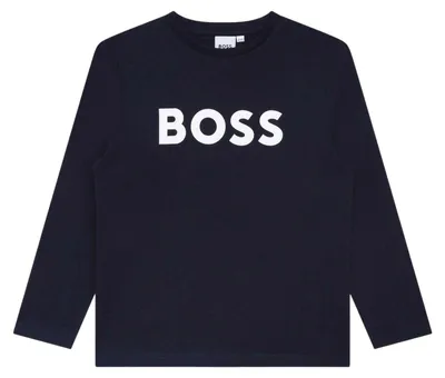 Produktbild von Boss - T-Shirt für Jungen, Langärmlig GT21351 (116) (Marine)