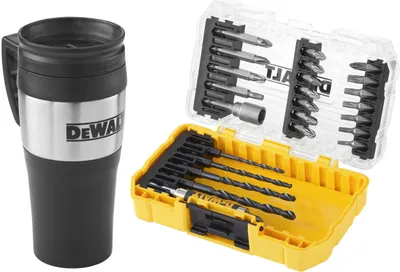 Produktbild von DeWALT Bit-Set DT70702, Philips, Pozidrive, Innensechsrund, HSS-G Metallbohrer - 26-teilig