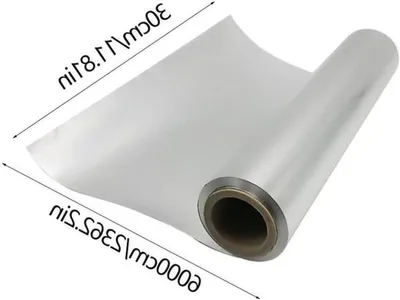 Alufolie 30cm x 60m für Lebensmittelaufbewahrung, Kochen, Grillen und Rösten - Nachhaltig und vielseitig