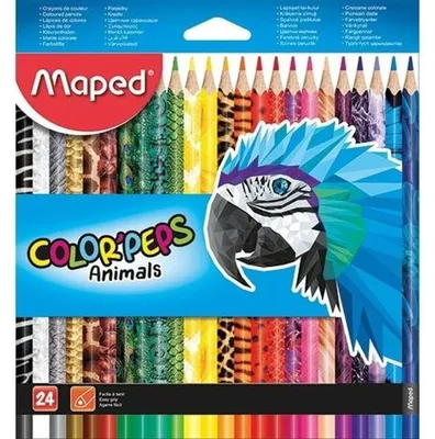 Zdjęcie produktu dla Maped Colour'Peps, Różne kolory, 24 szt.