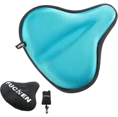 Produktbild von Fahrradsattel Überzug Himmelblau 27 x 25 cm Gel-Polsterung Wasserdicht