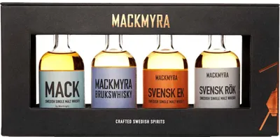 Produktbild von Mackmyra CLASSICS Collection 43,4% Vol. 4x0,05l in Geschenkbox