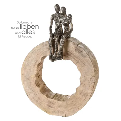 Obrázok produktu pre Casablanca by Gilde dekoratívna soška Spolu bronz V. 39 cm,71806