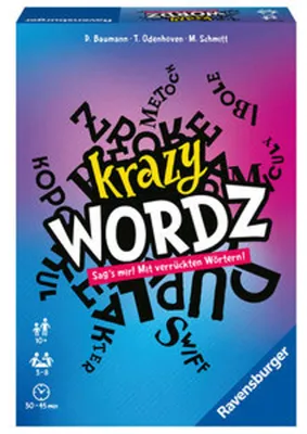 Produktbild von Ravensburger Familienspiel Krazy Wordz 26837 - für Erwachsene und Kinder ab 10 Jahren, 3-8 Spieler