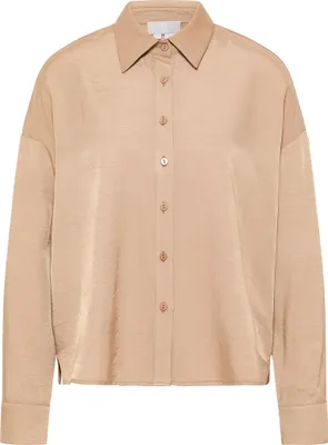 Produktbild von RISA damen hemdbluse - kamel, XXL