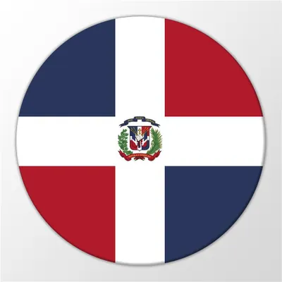 Produktbild von Huuraa Magnet Dominikanische Republik Flagge Geschenk Kühlschrankmagnet 59mm Kühlschrankmagnet Flaschenöffner Dominikanische Republik Flagge Präsent