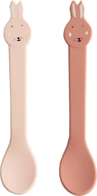 Obrázok produktu pre Trixie Baby 96-645, Súprava príborov pre batoľa, Ruže, Silikón, Nerezová oceľ, Chlapec / dievča, 30 mm, 20 mm