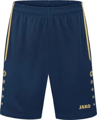 Produktbild von JAKO Unisex Sporthose Allround, Farbe:navy/gold, Größe:XXL