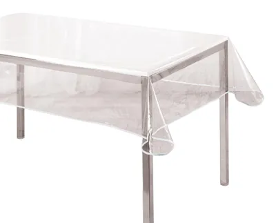 Obrázok produktu pre Priehľadný záhradný obrus GARDEN B, 140 x 240 cm