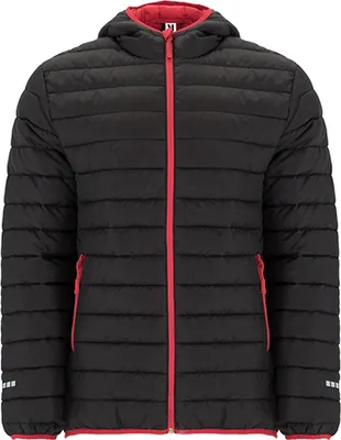 Immagine prodotto di Roly RA5097 | Giacca sportiva unisex Norway - Colore: Nero 02/Rosso 60 - Taglia: XXL